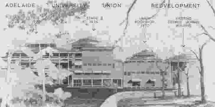 Plan of the University of Adelaide Union building redevelopment.