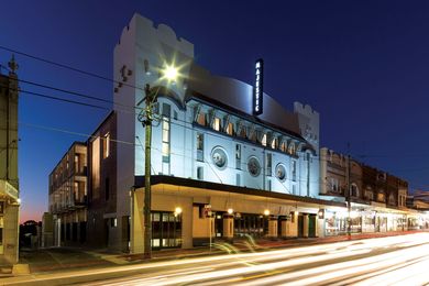 The Majestic Theatre building has been modified many times.