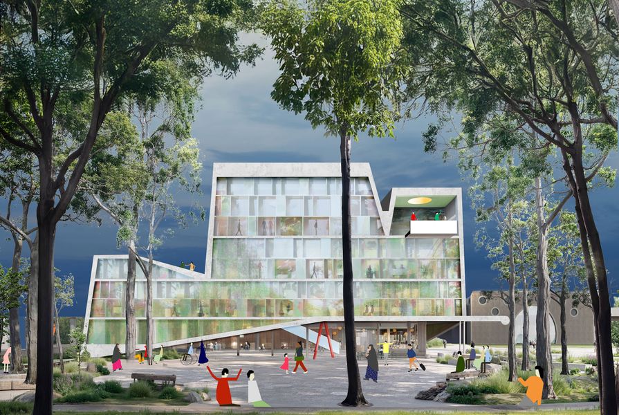 Jagger Design Winning design team revealed for Coburg Library and Piazza | Landscape ...