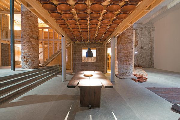 'Wall House One to One' installation at the Venice Biennale, 2012.