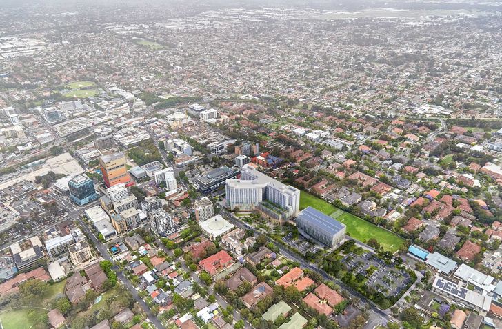 Set to be located in Bankstown’s CBD, the project includes a new 14-storey hospital building, a 10-storey carpark, and a separate emergency drop-off area with dedicated parking.