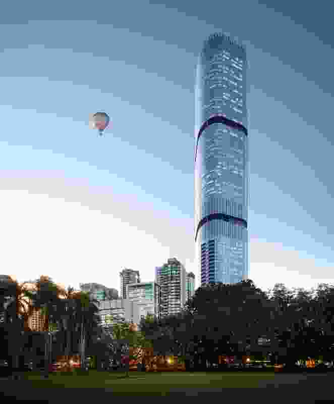 Skytower, set to be Brisbane's tallest building.