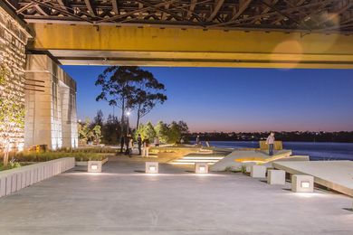 John Whitton Bridge Open Space by Oculus. 