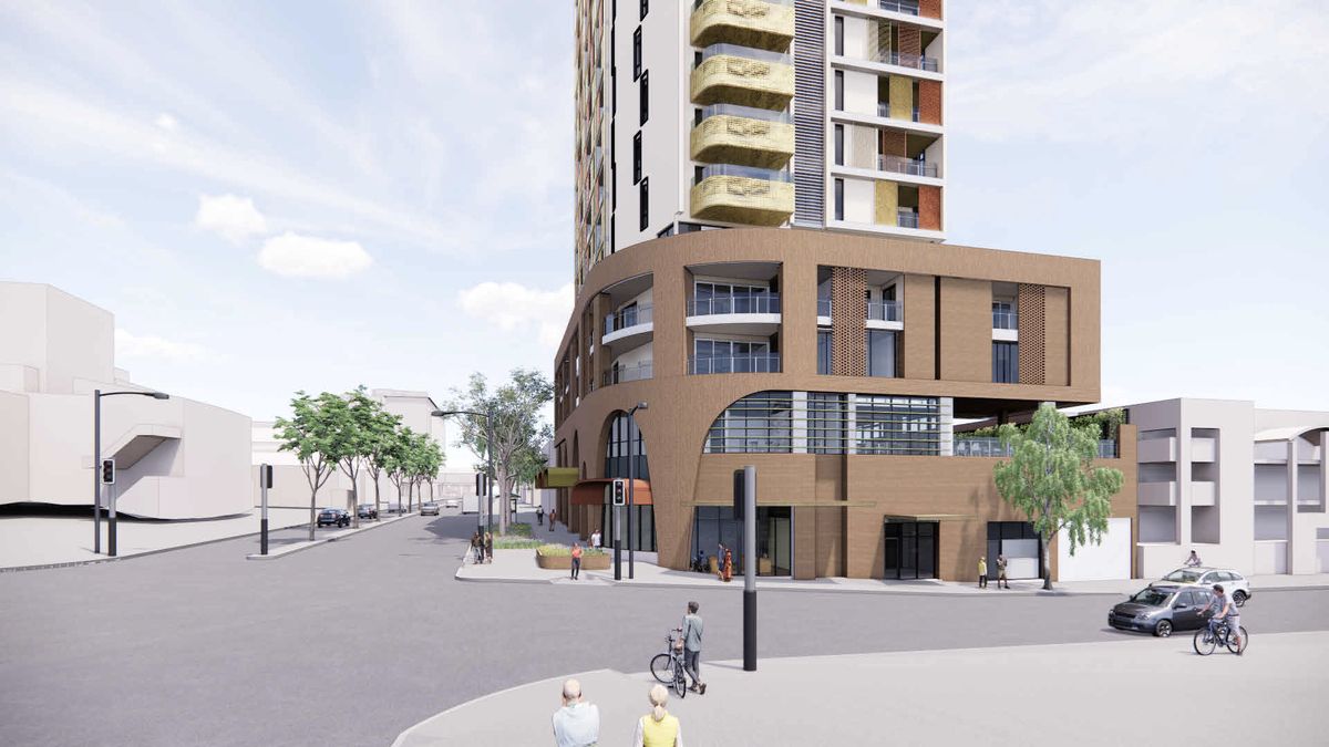 Perth homeless housing tower for approval ArchitectureAu