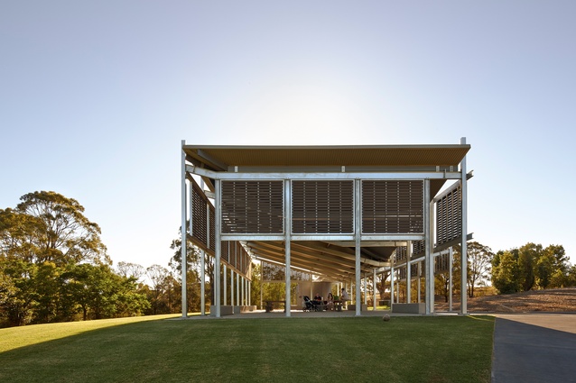 AGL Lakeside Pavilion by Kennedy Associates Architects.