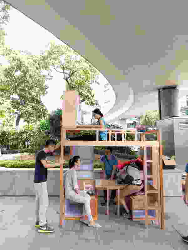 Maggie Ma's practice Domat produces work for people living with limited means, including modifications to subdivided homes and new social housing developments.