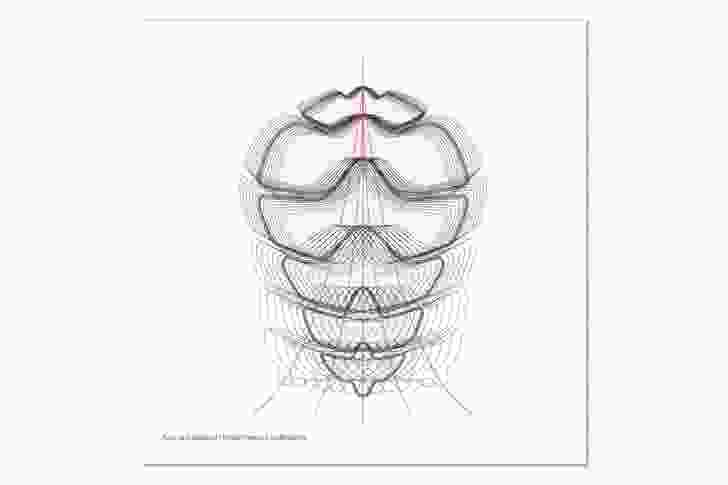 Plan view of Gen2Seat.