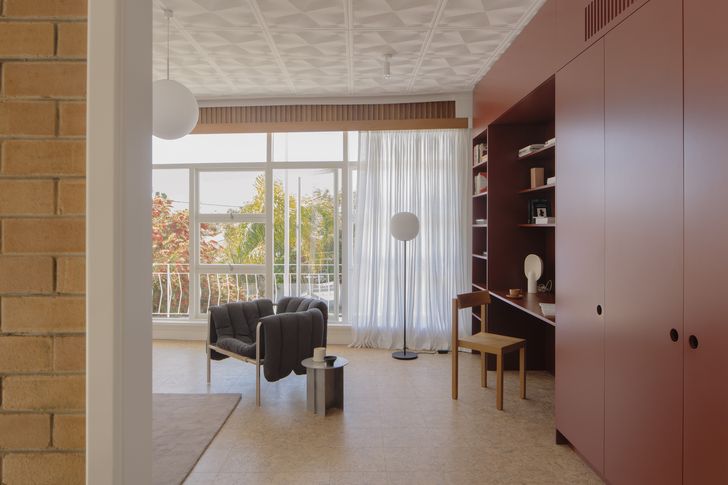 The living areas are spacious and open.