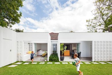 Breeze Block House by Architect Prineas.