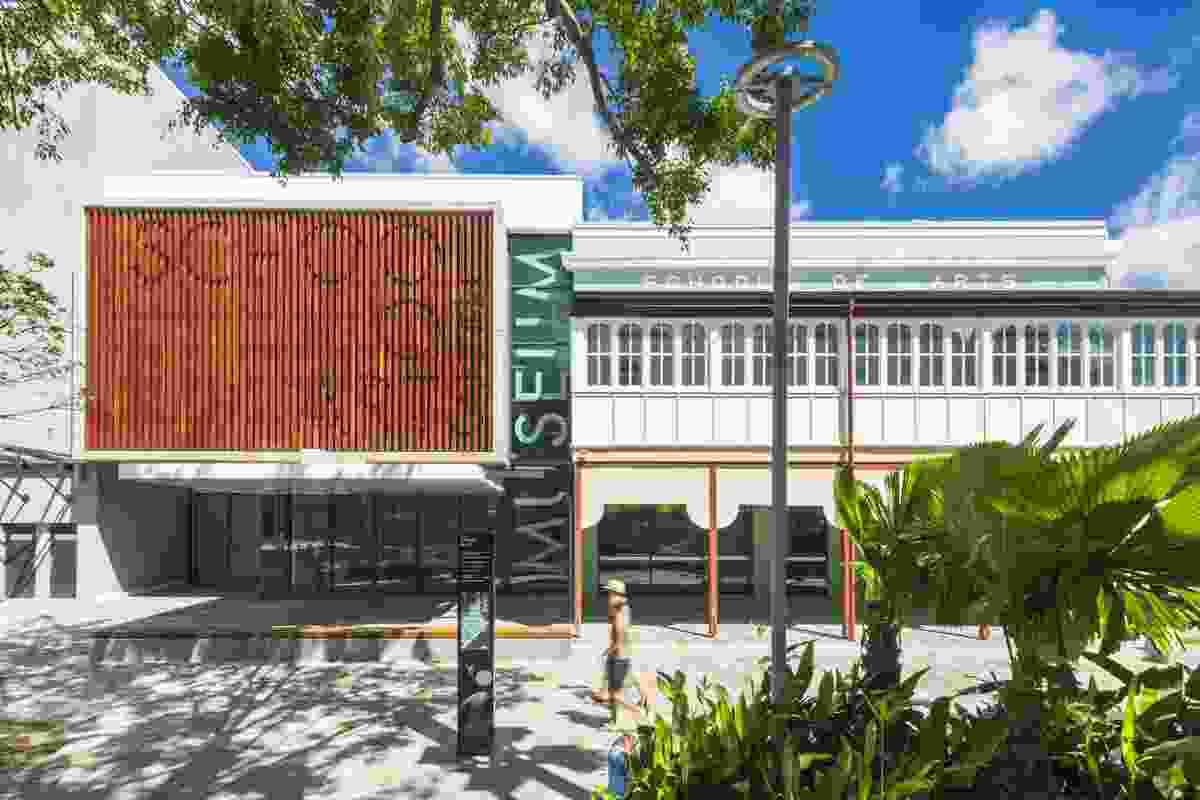 TPG Architects' extensions to and heritage adaptation of the School of Arts, Cairns Museum building (2017) restore the city's oldest public building while also adding a new chapter to the building's story.