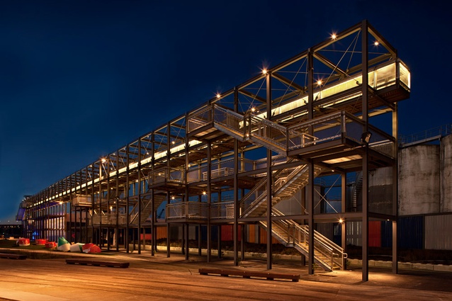 North Wharf Promenade, Silo Park and Jellicoe Street by Taylor Cullity Lethlean with Wraight + Associates.