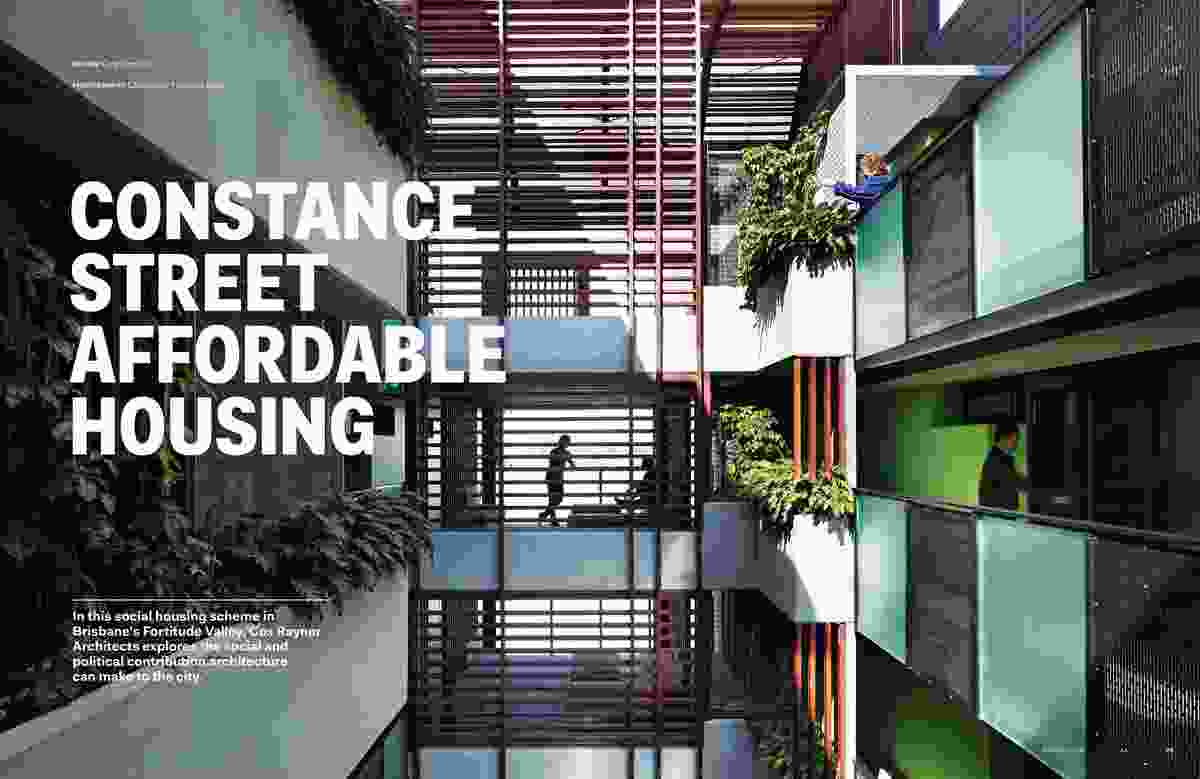 Constance Street Affordable Housing by Cox Rayner Architects.