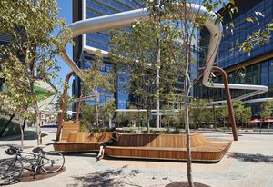 Manatj Park (Kings Square), Perth City Link by Plan E Landscape Architects with Iredale Pedersen Hook Architects and Lyons Architects