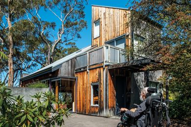 Gilby House in Hobart, which currently houses three generations, has been through multiple additions and alterations since its original 1970s design.