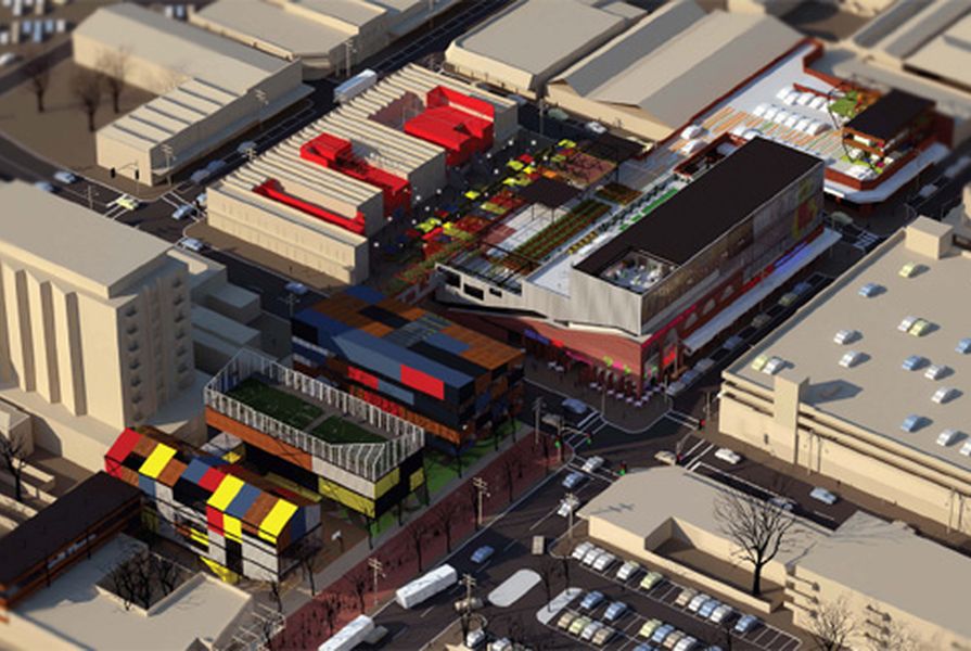 2010 AA Prize for Unbuilt Work winner: Helen Duong for Footscray – Fresh and Cheap.