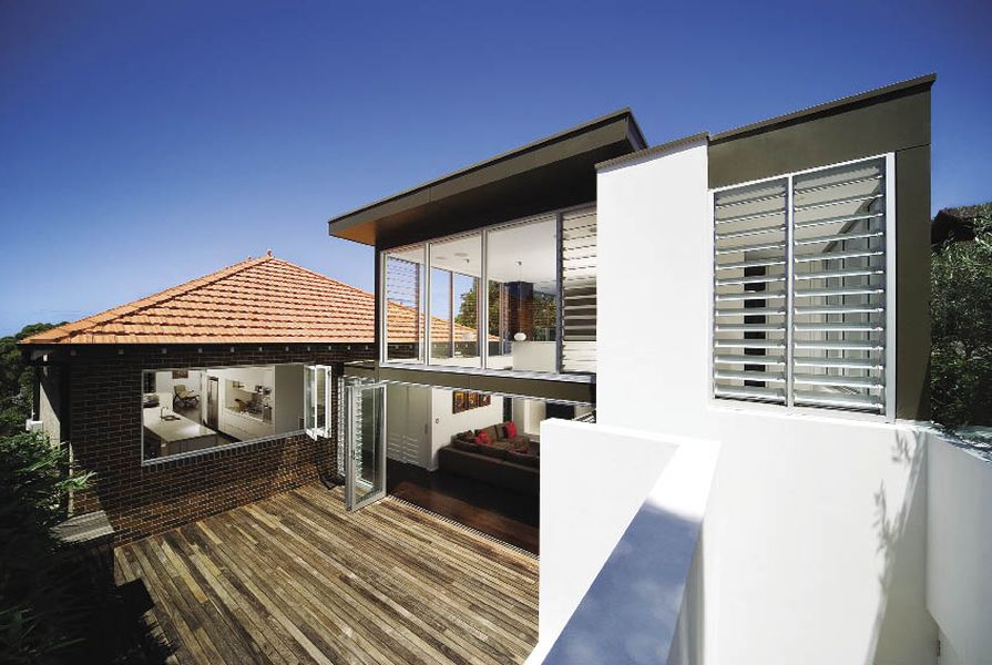 Mosman residence (2006): A clear expression of old and new.