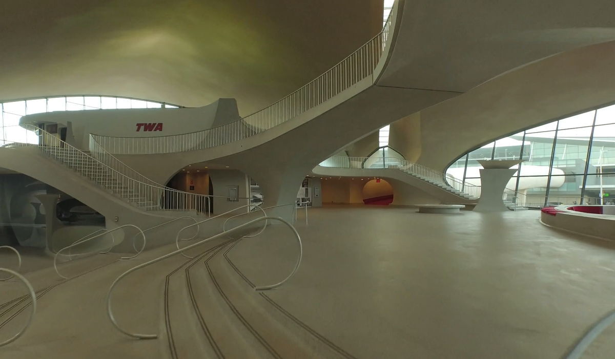 Eero Saarinen's TWA Flight Centre in The Architect Who Saw The Future.