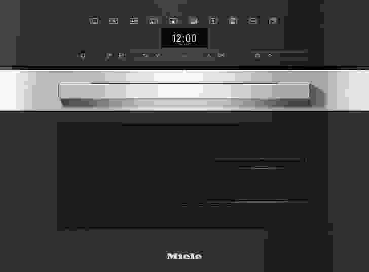 The Miele Steam Oven gives users the option of cooking with steam, conventional heat or a combination of the two