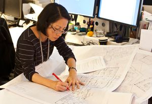 Women's participation in architecture lag behind accountants, general practitioners and solicitors.