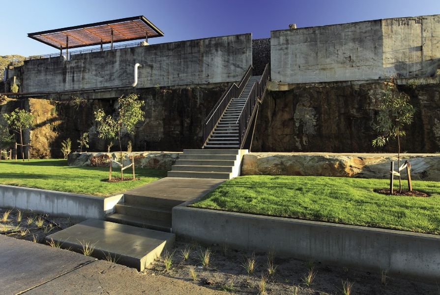 Ballast Point Park by McGregor Coxall and CHROFI – a project that was included as an exemplar in the Heritage Design Guide jointly produced by the Government Architect NSW (GANSW) and the Heritage Council of NSW.