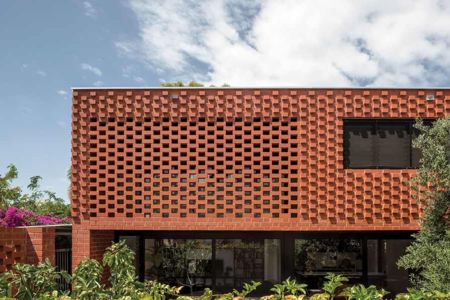 Brick by brick Grey Street House ArchitectureAU