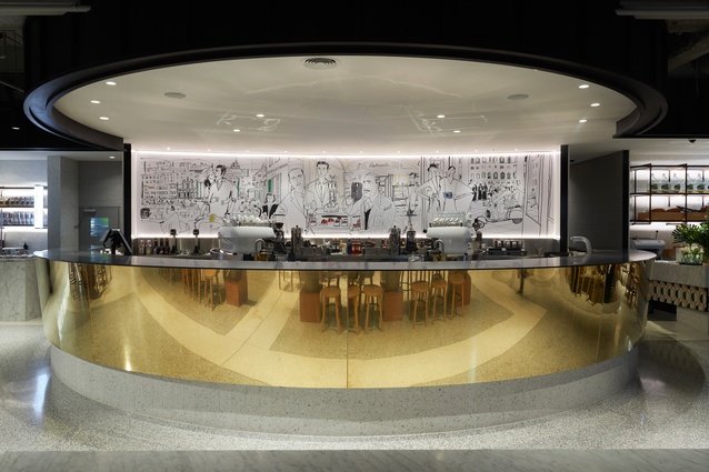 Brunetti Flinders Lane by Technē Architecture and Interior Design.