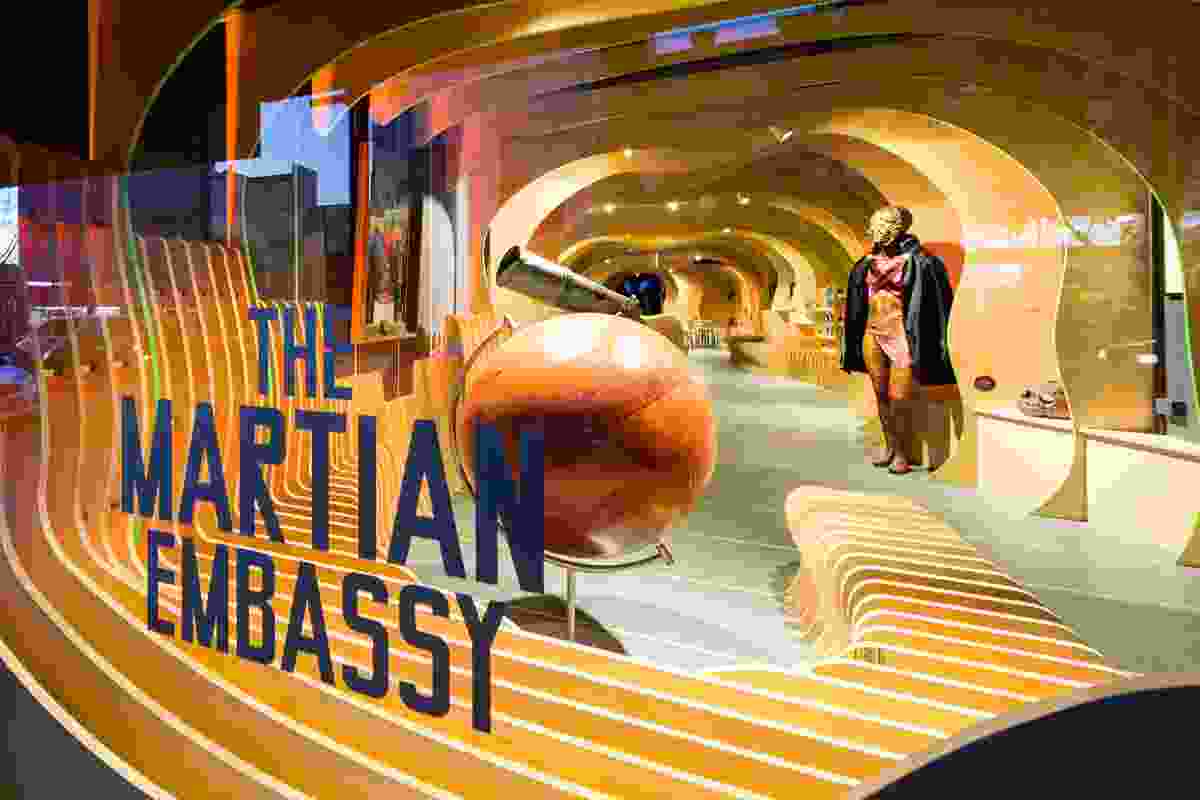 Martian Embassy by LAVA (Laboratory for Visionary Architecture).