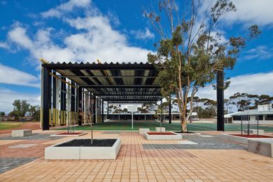 Caritas College Junior School External Covered Area.