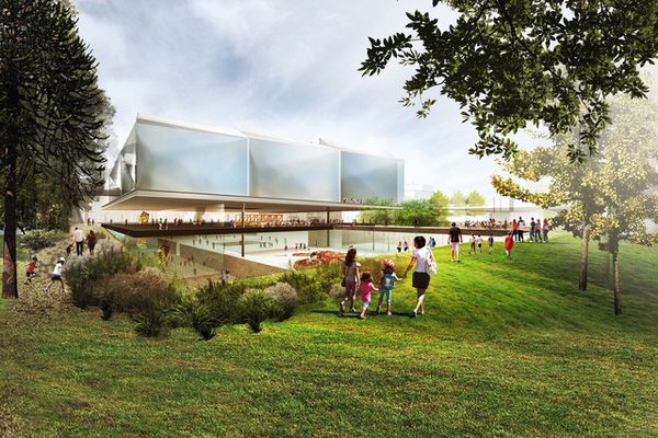 The winning proposal for Adelaide Contemporary by Diller Scofidio and Renfro and Woods Bagot.