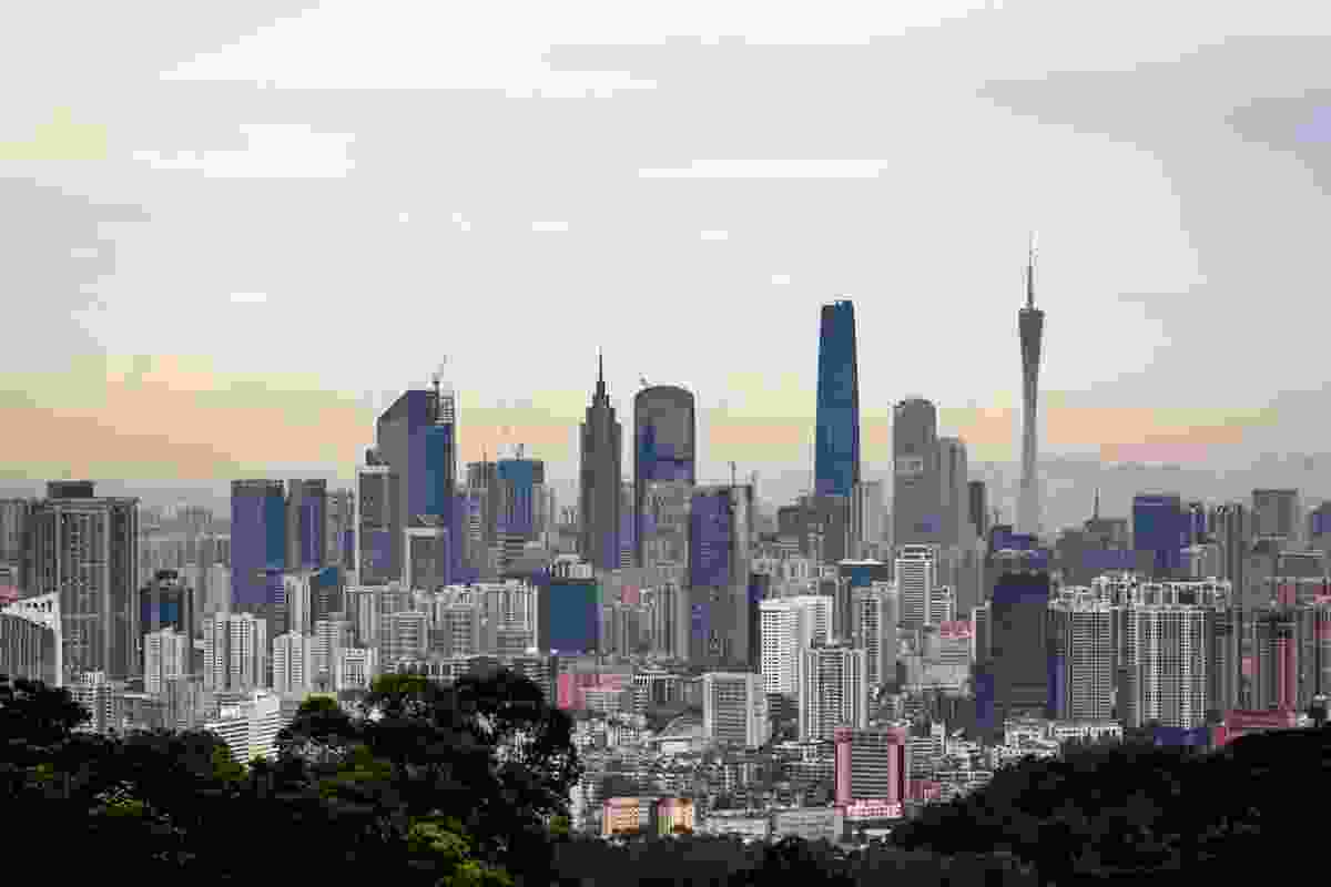 Guangzhou skyline by 
Jo Sau, licensed under CC BY 2.0