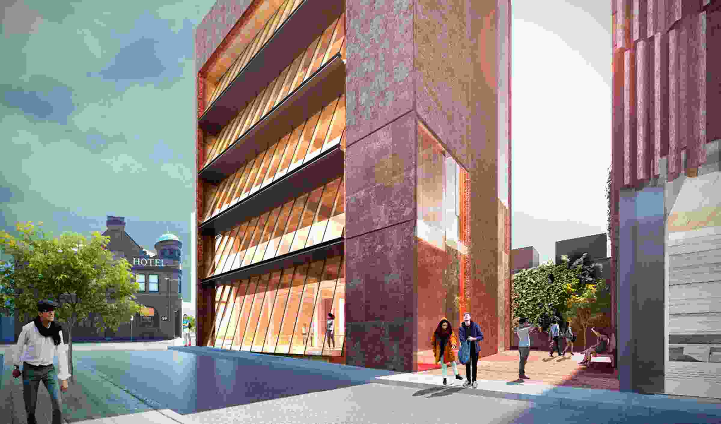 Wardle-designed new office tower lends hand to homeless | ArchitectureAu