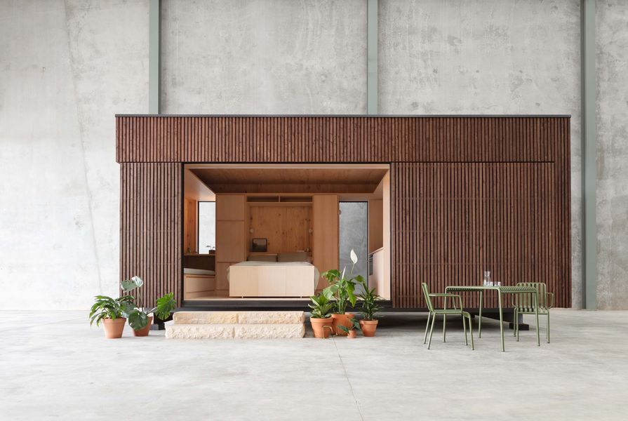 Modular and prefabricated but far from temporary, Minima by Trias replaces the gimmicky pull of the tiny home with a high-quality solution to small-footprint living.