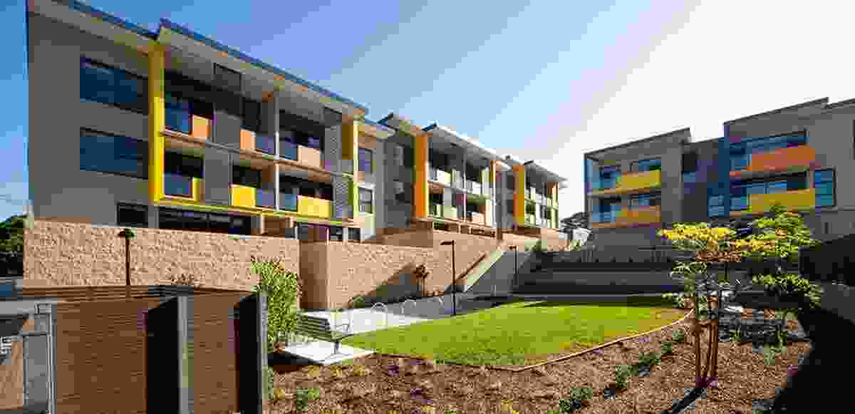 Lilyfield Housing Redevelopment, Sydney, by HBO+EMTB. Ten percent of the housing units are designed for occupants with disabilities.
