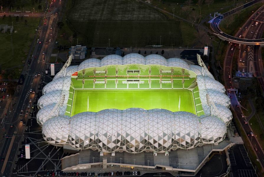 AAMI Park stadium by Cox Architecture.