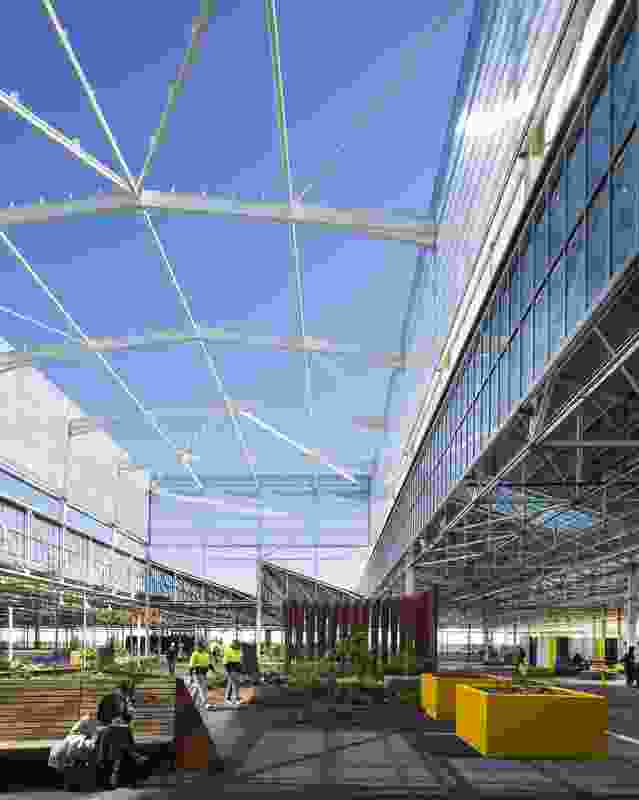 Tonsley Main Assembly Building and Pods (SA) by Woods Bagot and Tridente Architects.