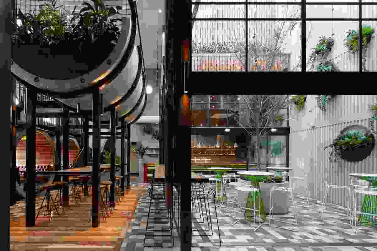 Best Bar Design: Prahran Hotel by Techne Architects. 