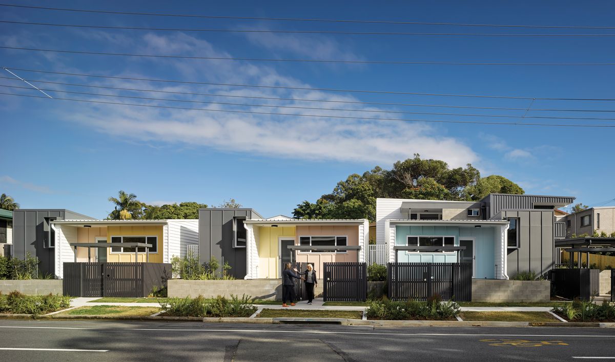 Sense of belonging Anne Street Garden Villas ArchitectureAu