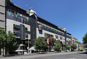 RMIT Building 8 by Edmond and Corrigan.