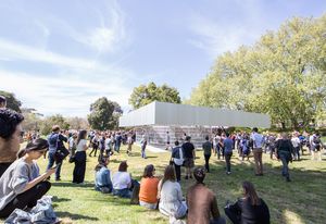 2017 MPavilion by OMA, winner of the Melbourne Award in 2018 for "Contribution to Profile by a Community Organisation."