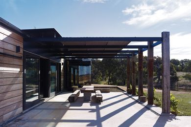 Hill Plains House by Wolveridge Architects.