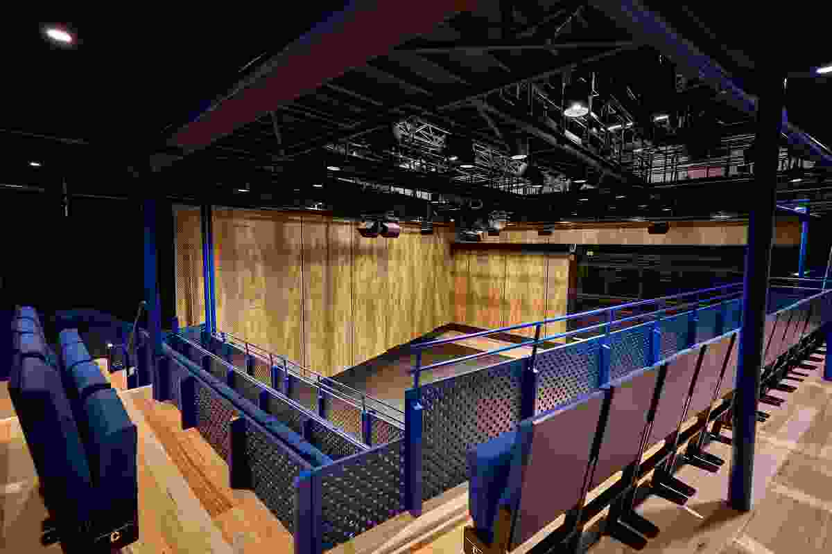 The 250-seat Open House Theatre has a large rolling door that opens onto Little Malop Street.