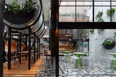 Prahran Hotel by Techne Architects.