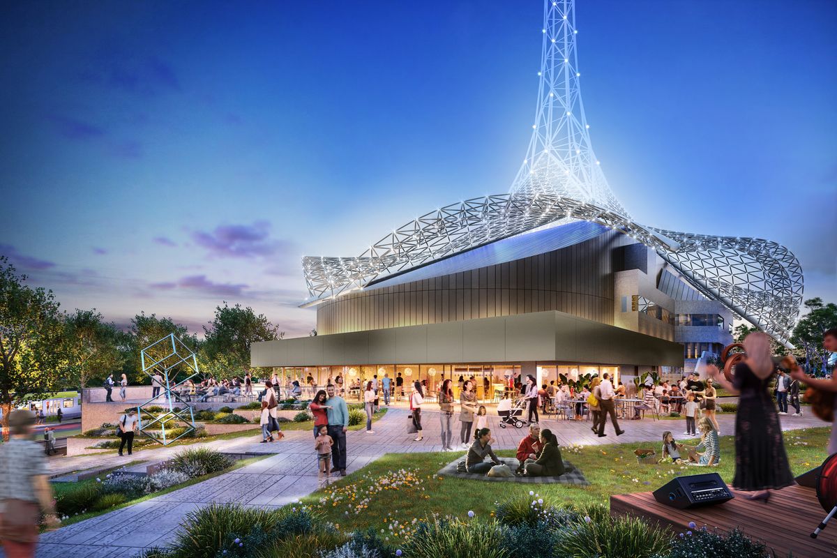 First look at Arts Centre Melbourne revamp ArchitectureAU