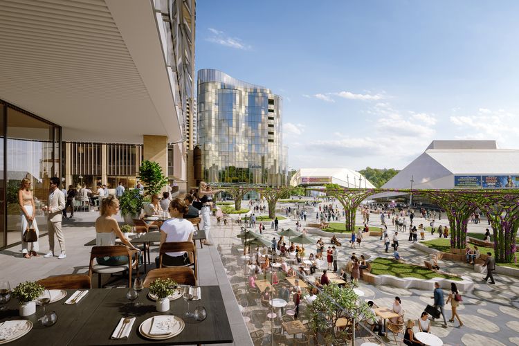 High-rise tower proposed for Adelaide's Festival Plaza in lieu of ...