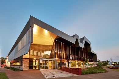 The New Kununurra Courthouse serves the small town of Kununurra in the Kimberley region of Western Australia.