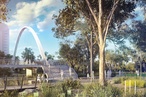 Australia’s first diagonal span arch bridge mooted for Parramatta
